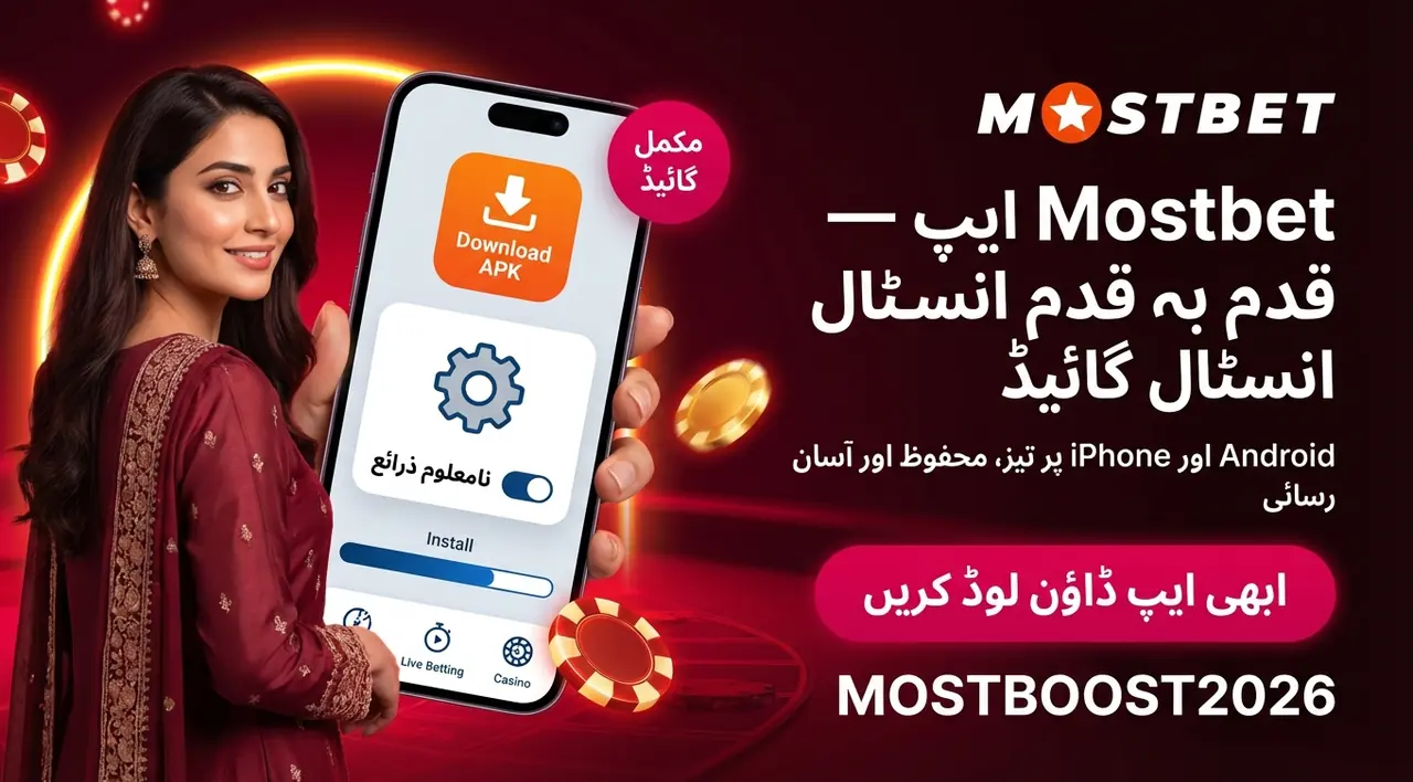 موبائل پر Mostbet ایپ: apk، iOS اور محفوظ انسٹالیشن